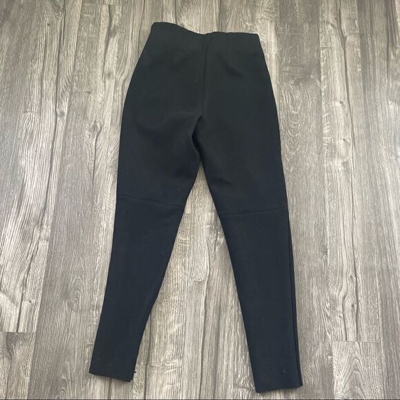 Zara Ankle Zip Flat Front Skinny Pants Leggings - Picture 4 of 9